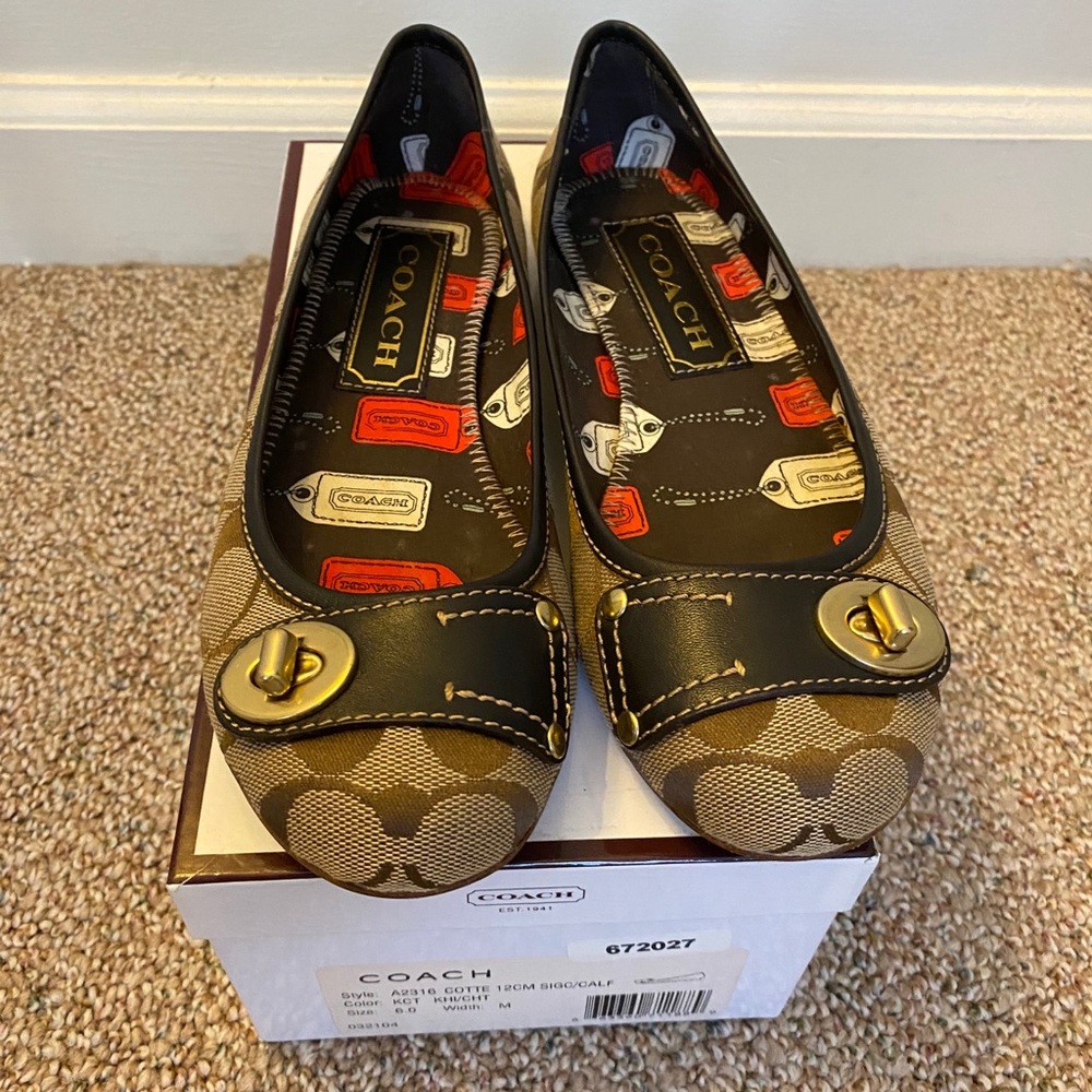 Coach Cotte Ballet Flats